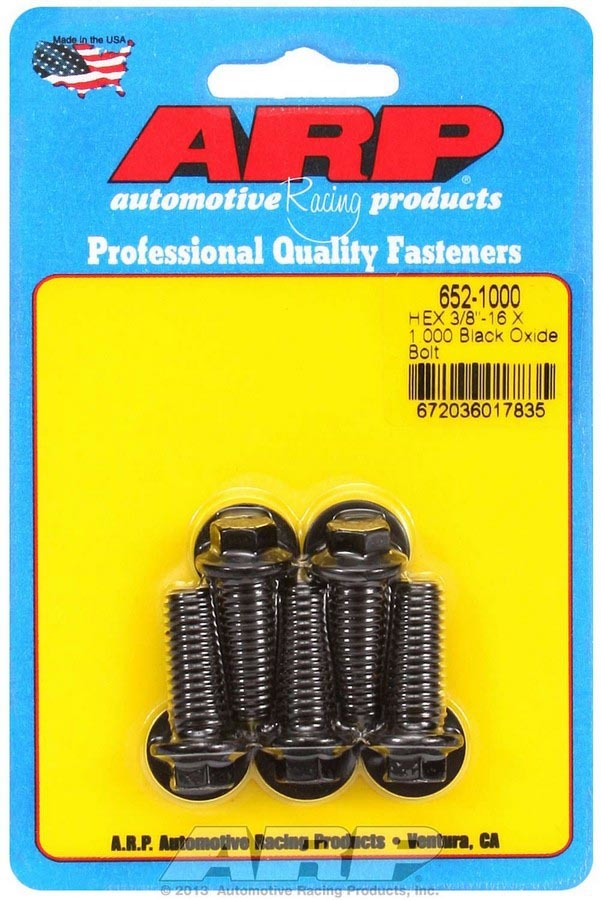 ARP Bolt Kit - 6pt. (5) 3/8-16 x 1.000 652-1000