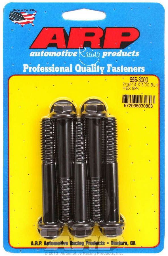 ARP Bolt Kit - 6pt. (5) 7/16-14 x 3.000 ARP655-3000