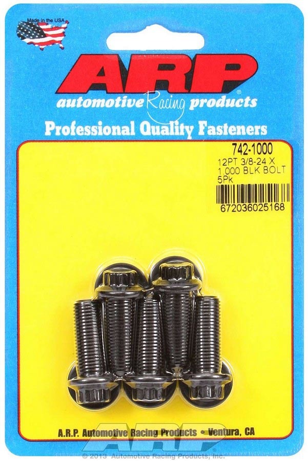 ARP Bolt Kit - 12pt. (5) 3/8-24 x 1.000 742-1000