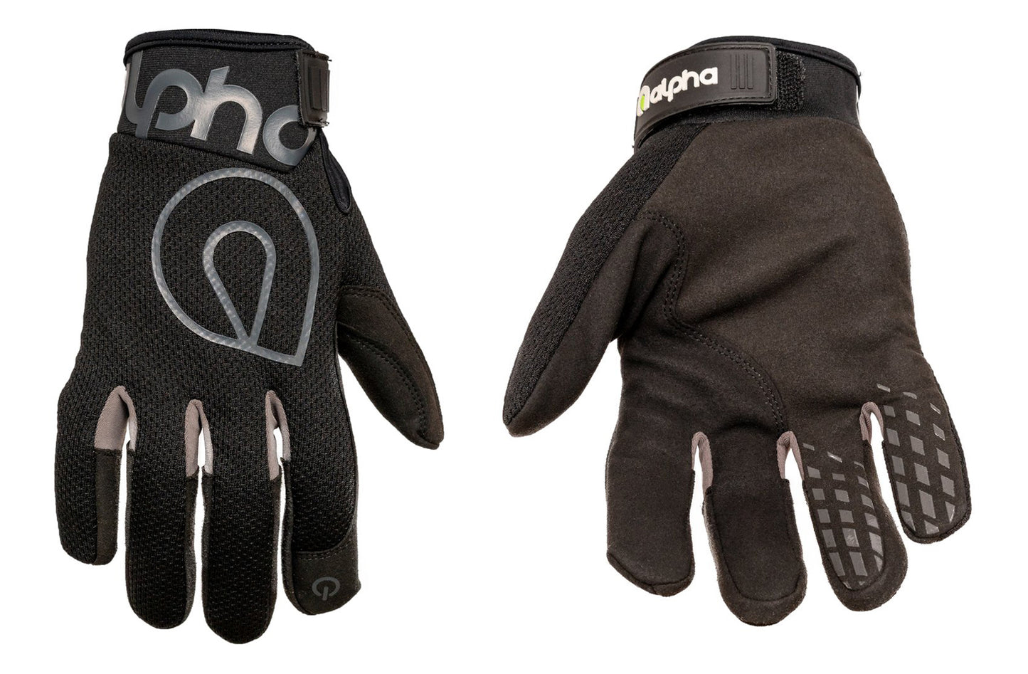 Alpha Gloves Standard Mechanic Black Medium MPN ASCAG02-01-M