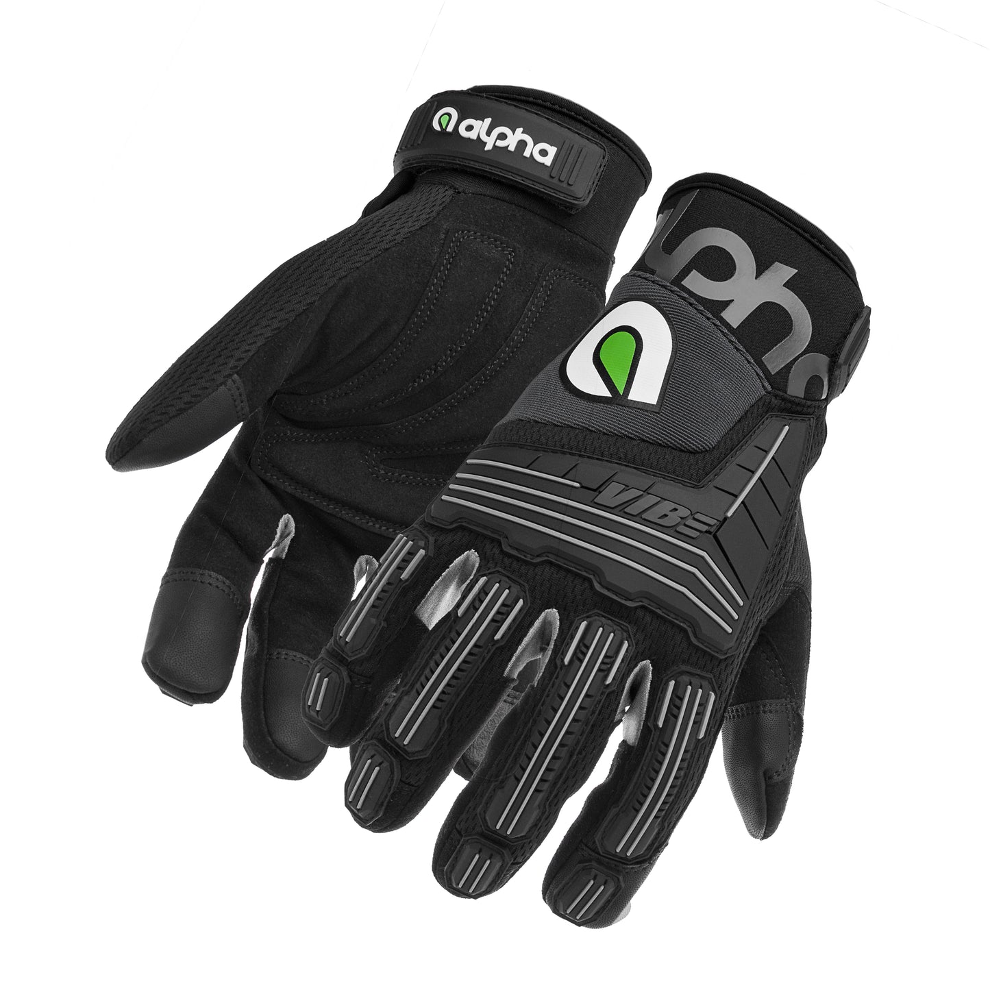Alpha Gloves VIBE Impact Black X-Large MPN ASCAG03-01-XL