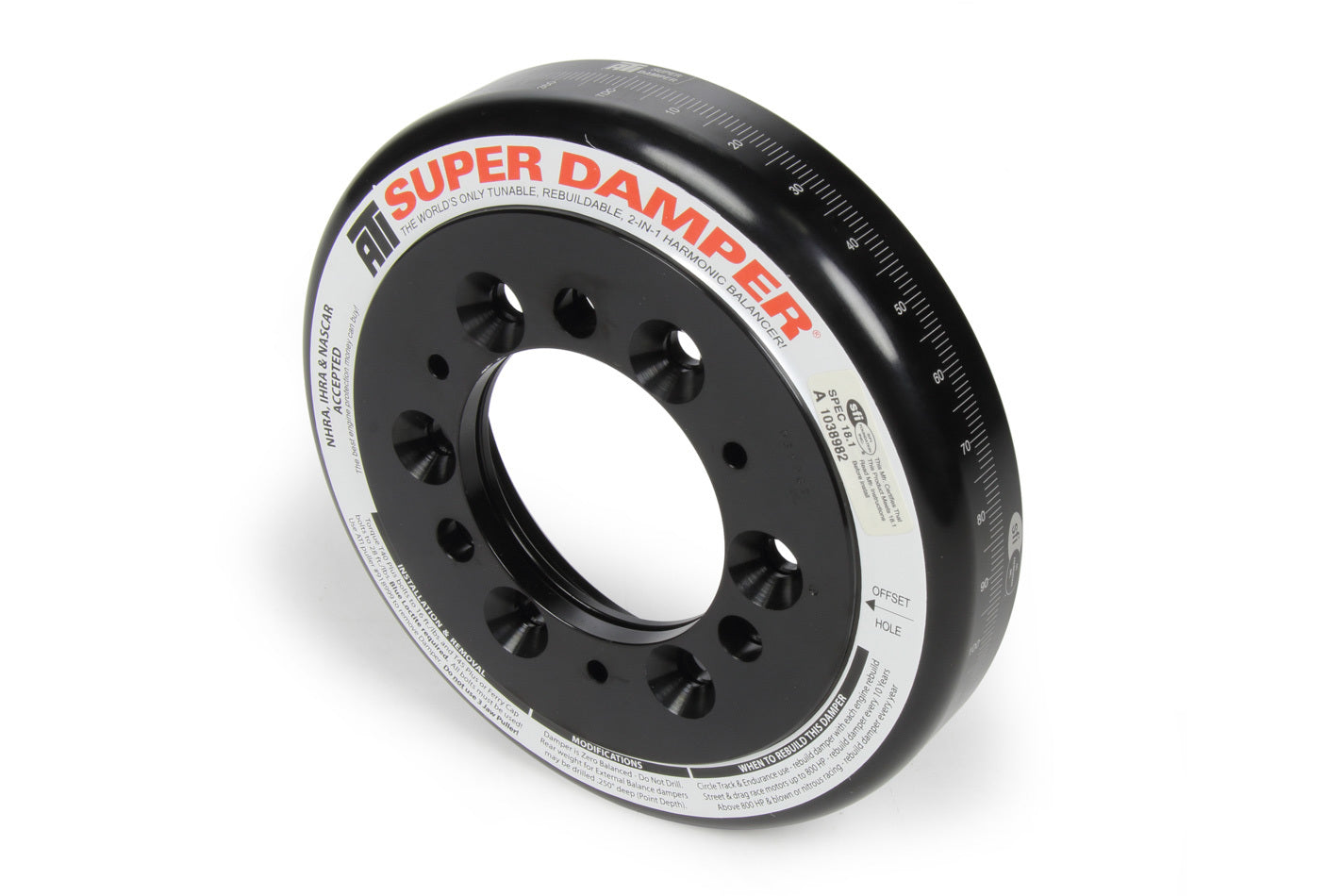 Ati Performance 6.325 Alm Balancer Shell O-Ring w/Chevy Front MPN ATI917050 For Chevy
