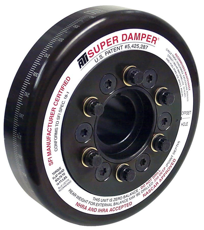 Ati Performance BBC 7.074 Harmonic Damper - SFI MPN ATI917064 For Chevy
