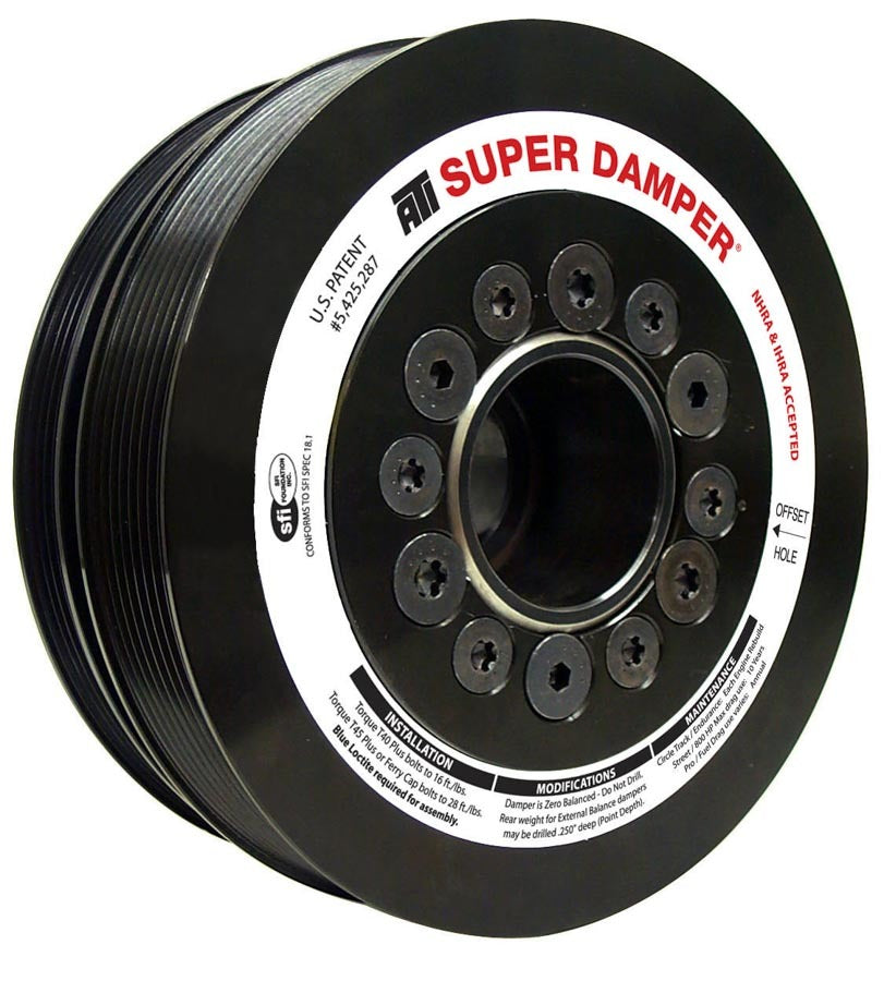 Ati Performance LS1 7.5in Harmonic Damper - SFI MPN ATI917246 For GM LS-Series