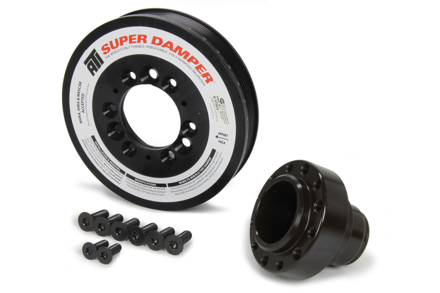 Ati Performance LS1 7.480 Harmonic Damper - SFI MPN ATI917303 For GM LS-Series
