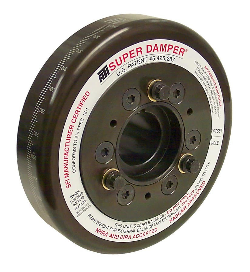 Ati Performance SBF 7.074 Harmonic Damper - SFI MPN ATI917562 For Ford