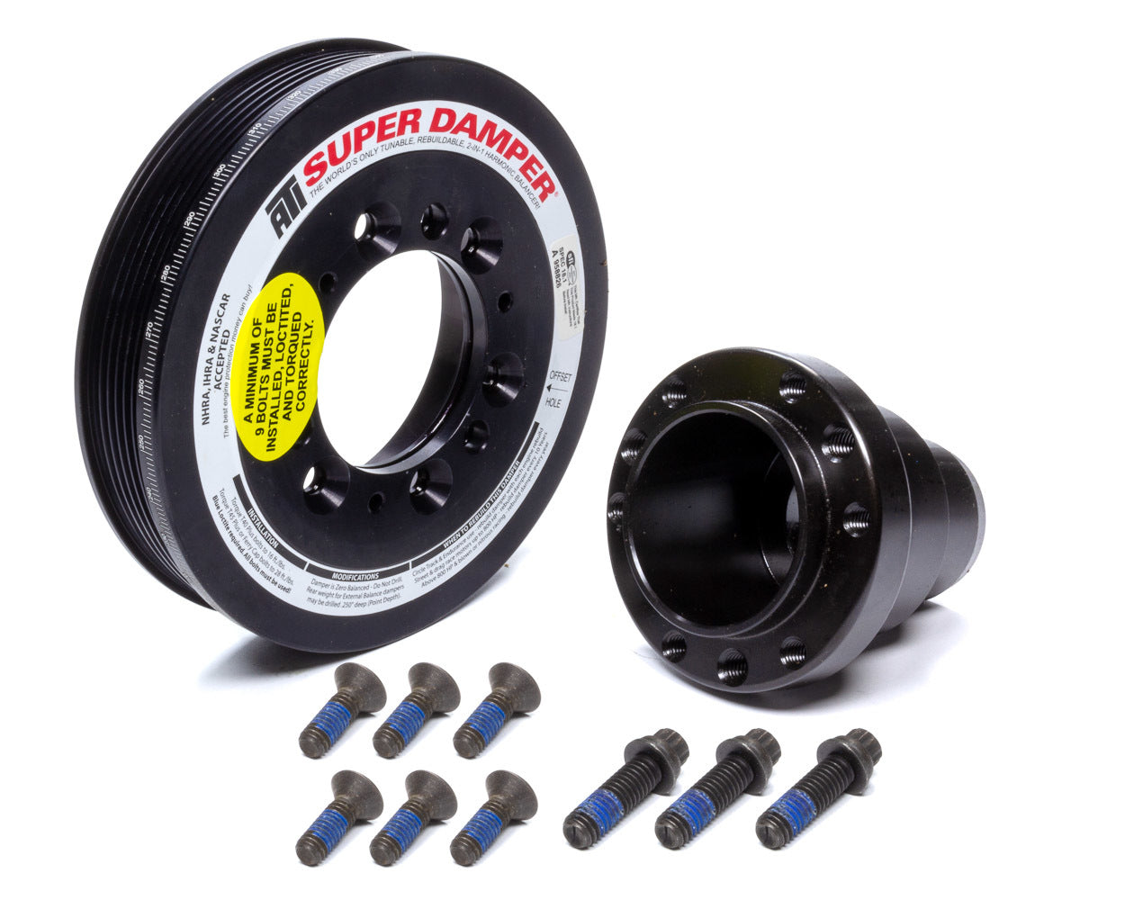 Ati Performance 5.7 Hemi Harmonic Damper SFI 6-Groove 2011-Up MPN ATI918459 For Mopar Gen III