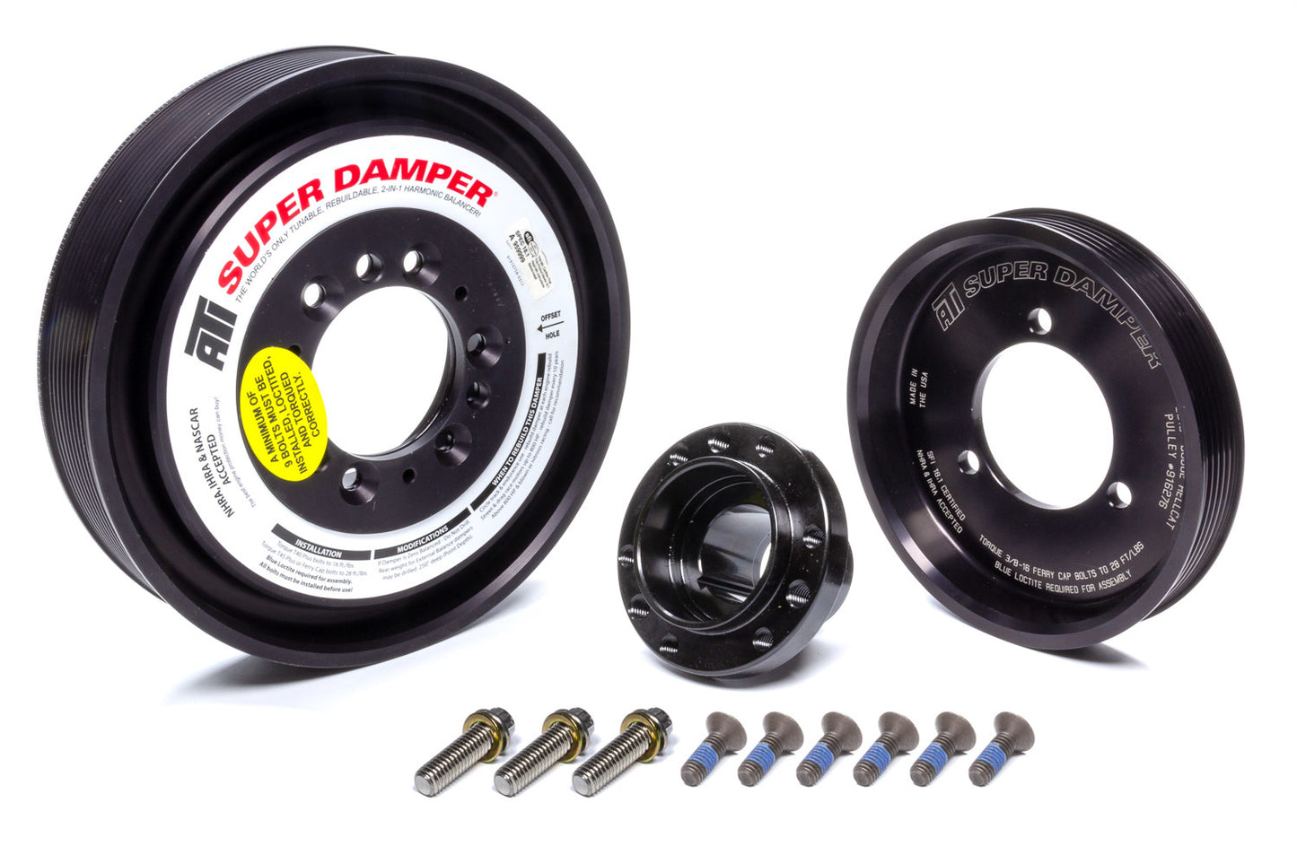 Ati Performance 6.2L Hemi 8.900 Harmonic Damper - SFI MPN ATI918485 For Mopar Gen III