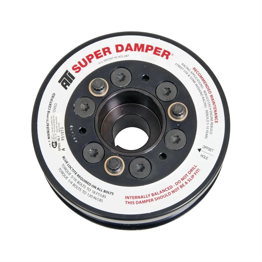 Ati Performance 6.78 Dia Super Damper GM LS1/LS2 10% UD - MPN ATI918855 For GM LS-Series