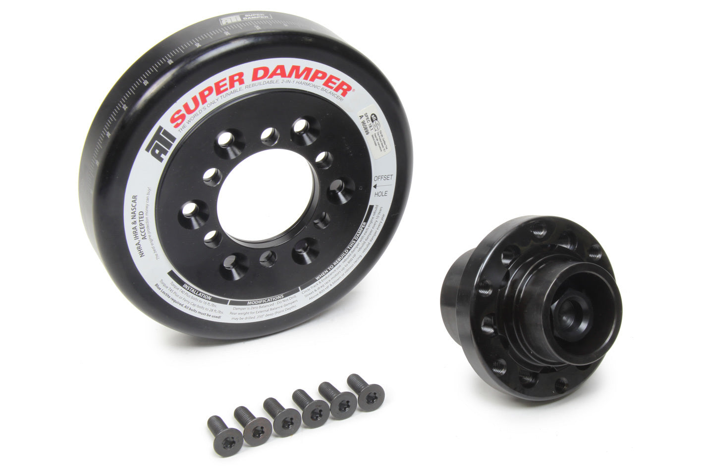 Ati Performance BBC 7.074 SFI Harmonic Damper Internal Bal. MPN ATI918870E For Chevy