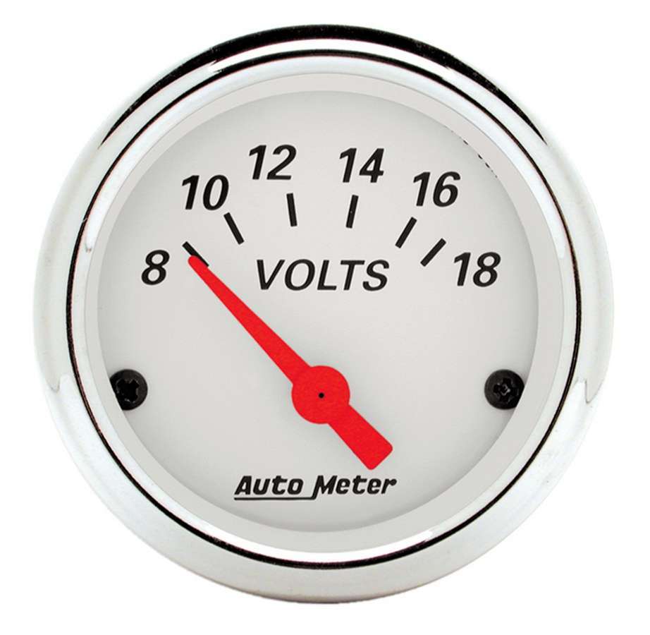 Autometer Arctic White Voltmeter MPN ATM1391