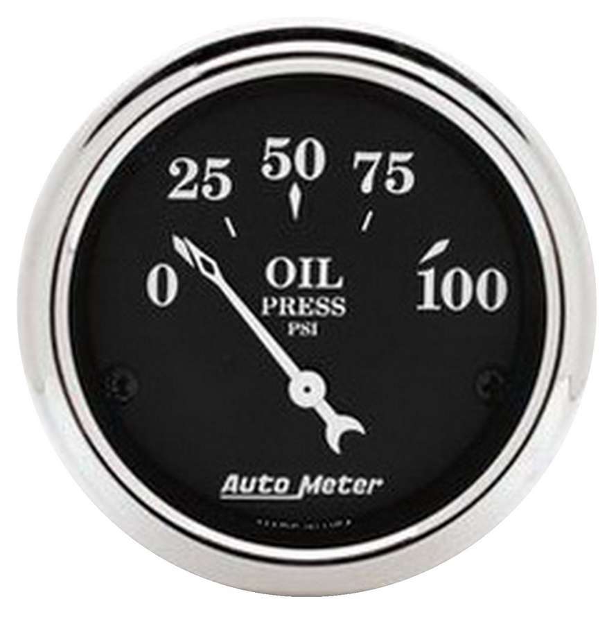 Autometer 2-1/16 O/T/B Oil Press. Gauge MPN ATM1727