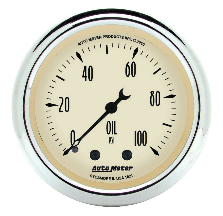 Autometer 2-1/16 A/B Oil Pressure Gauge 0-100 PSI MPN ATM1821