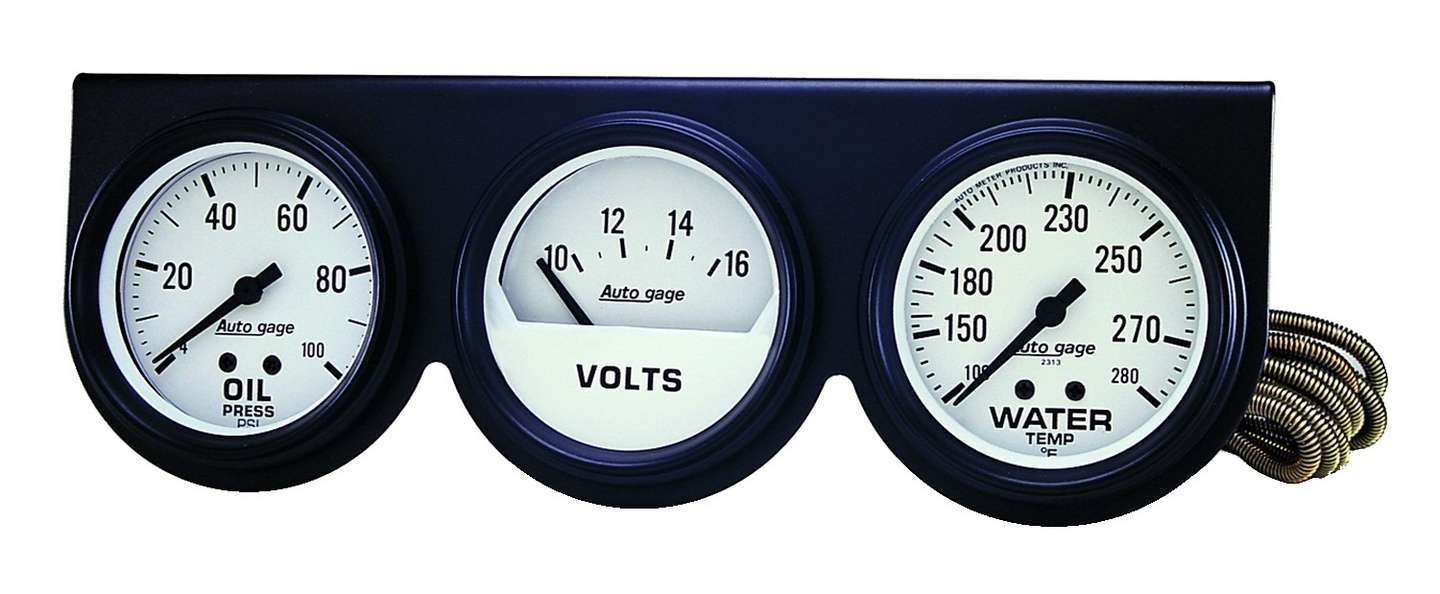 Autometer 2-5/8in Oil/Volt/Water Console MPN ATM2328