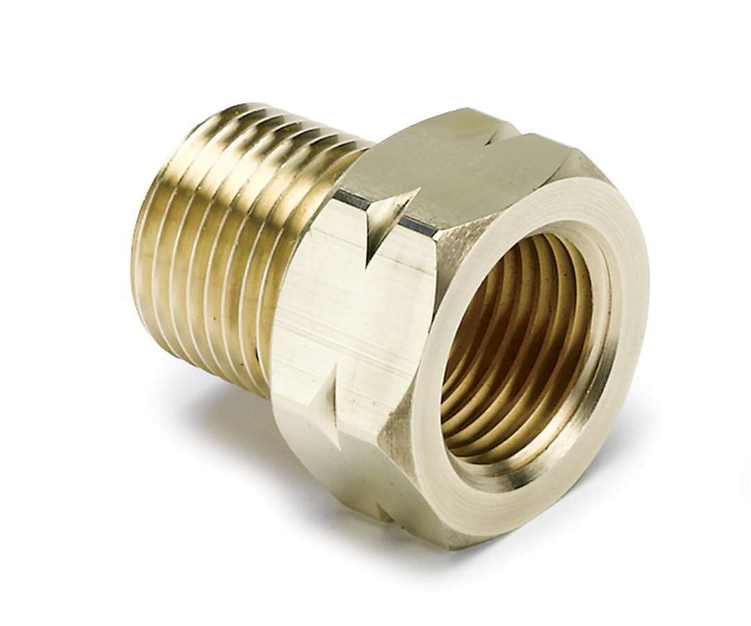 Autometer 3/8in Brass NPT Water Temp Adapter ATM2370