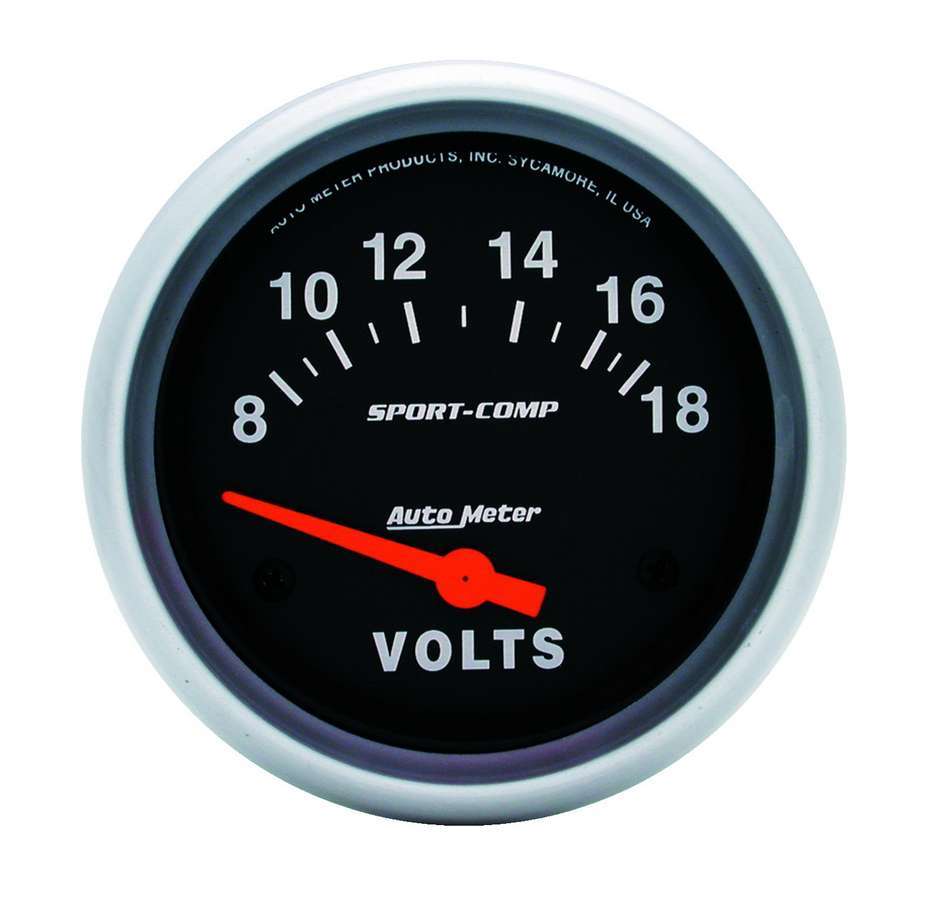 Autometer 8-18 Voltmeter Gauge 3592