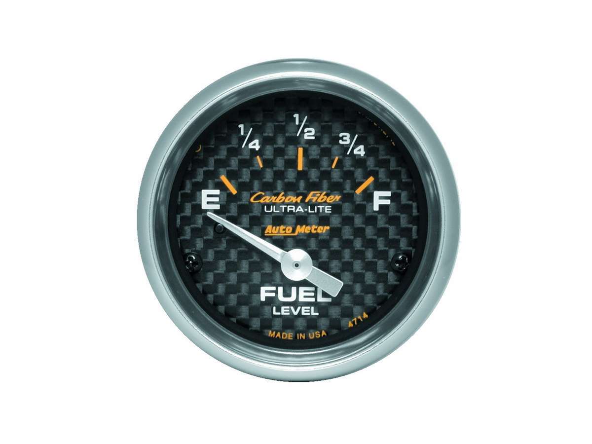Autometer C/F 2-1/16in Fuel Level Gauge 0-90 OHM 4714