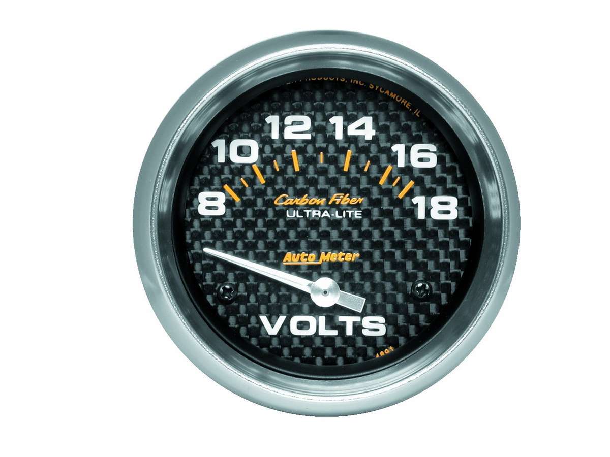 Autometer C/F 2-5/8in Voltmeter 8-18 Volts MPN ATM4891