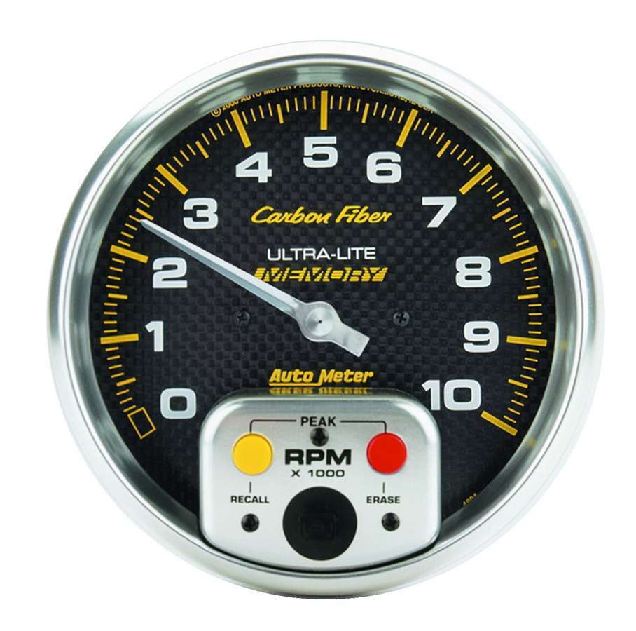 Autometer 5in C/F In-Dash Tach 10000RPM MPN ATM4894