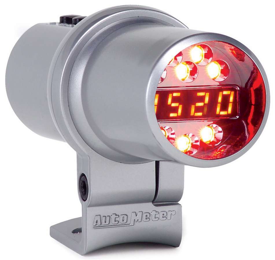 Autometer 2-1/16in D/P/S Shift Light - 1 Stage- Silver MPN ATM5344