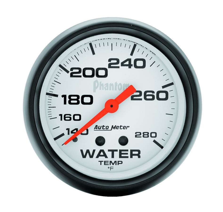 Autometer 2-5/8in Phantom Water Temp Gauge 140-280 MPN ATM5831