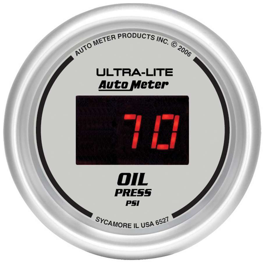 Autometer 2-1/16in DG/S Oil Press. Gauge MPN ATM6527