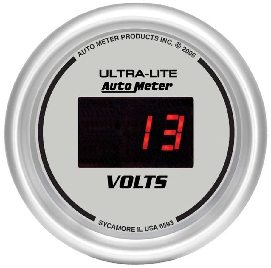 Autometer 2-1/16in DG/S Voltmeter Gauge MPN ATM6593