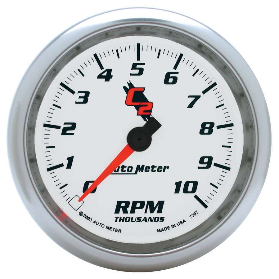 Autometer 3-3/8in C2/S Tach - 10000 RPM MPN ATM7297