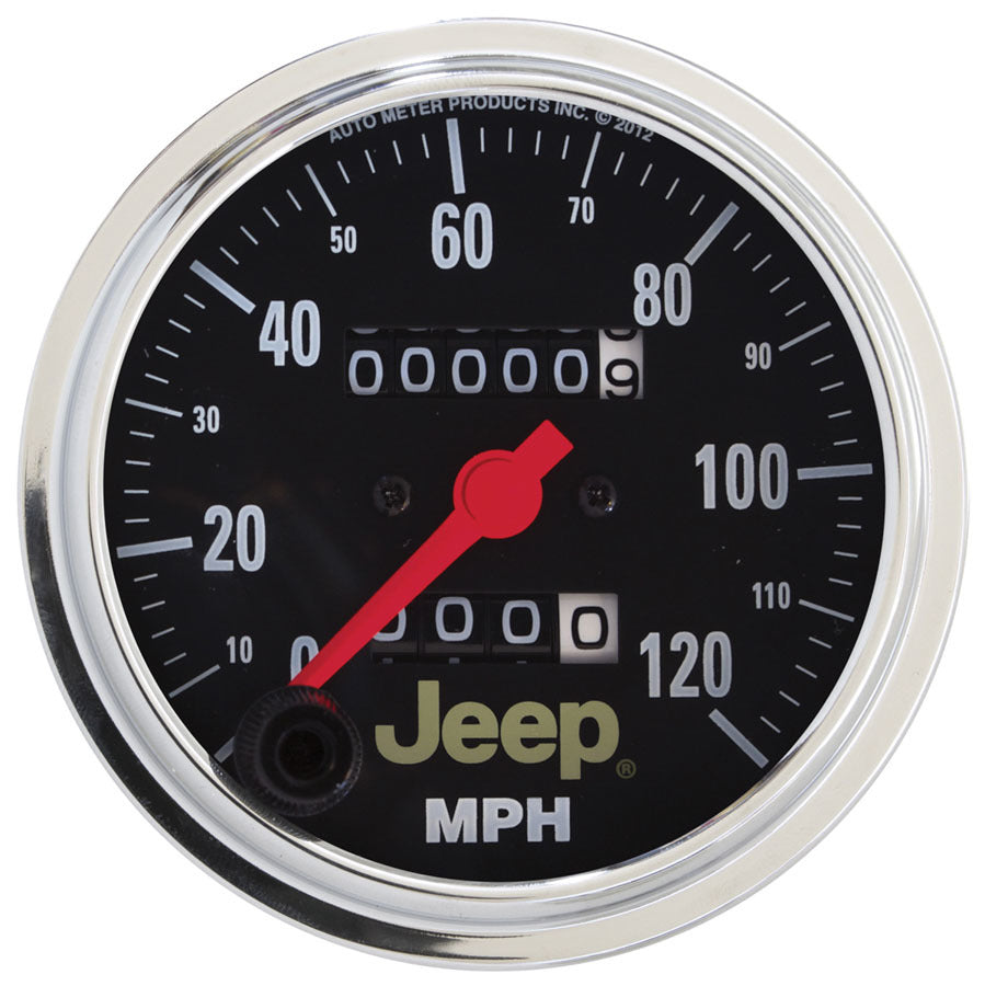 Autometer 3-3/8 120MPH Speedo - Jeep Series MPN ATM880245 For Jeep Ram