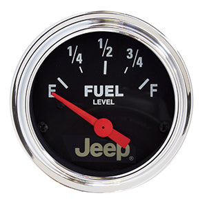 Autometer 2-1/16 Fuel Level Gauge 73-10 ohms - Jeep Serie MPN ATM880428 For Jeep