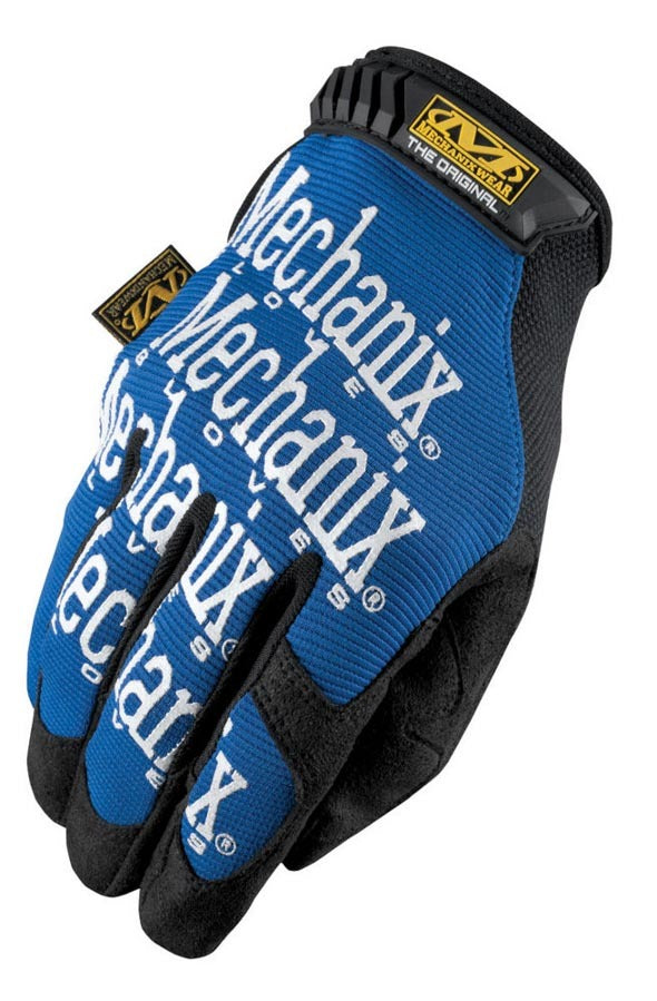 Mechanix Wear Mech Gloves Blue Lrg MPN AXOMG-03-010