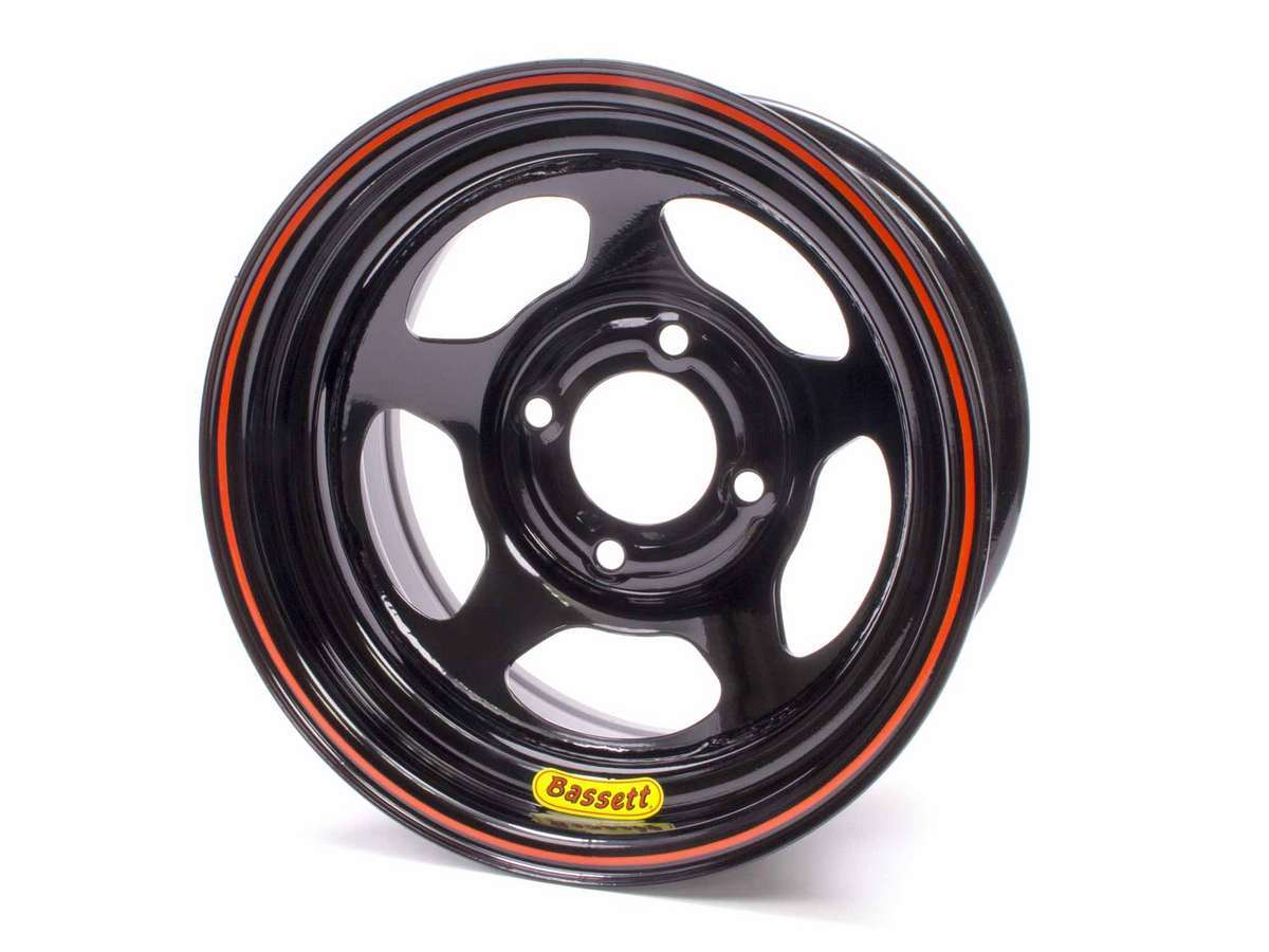 Bassett 13x7 4.50in Black Rolled 37ST3