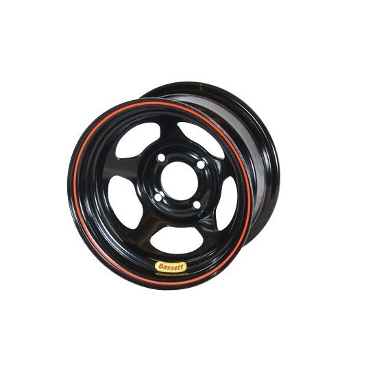 Bassett Wheel 13x8 4x4.25in 3in BS Black 38SP3