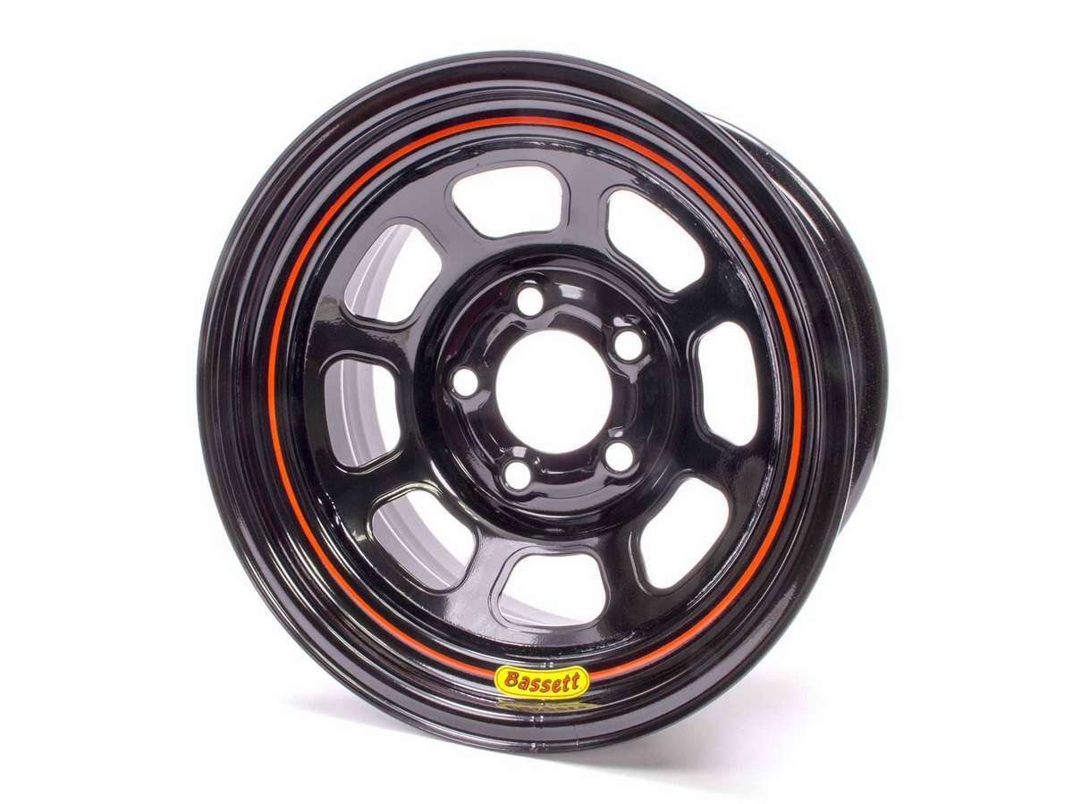 Bassett 15x8 5x5 Black Spun 58S52