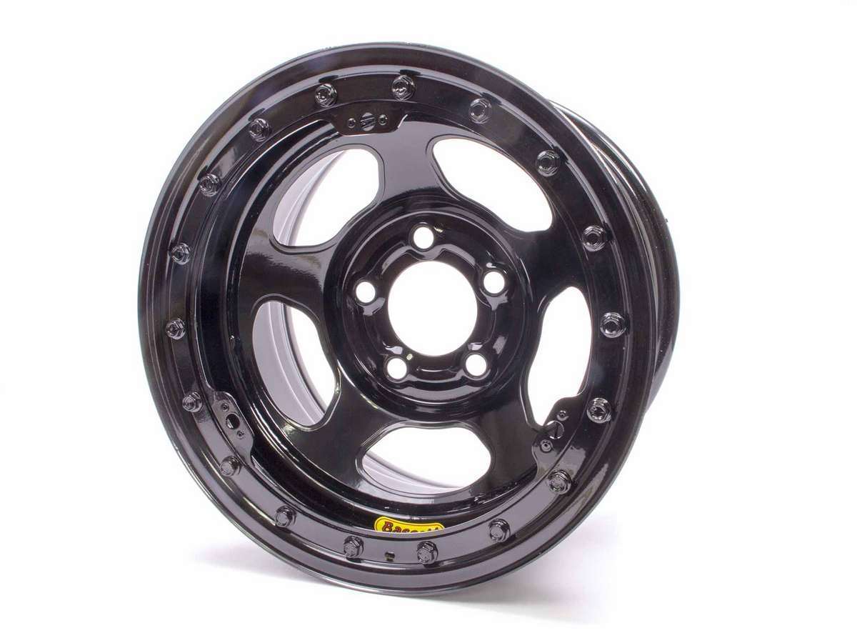 Bassett 15 x 8.75 B/L Black 5x5 2in BS Inertia 59A52LK