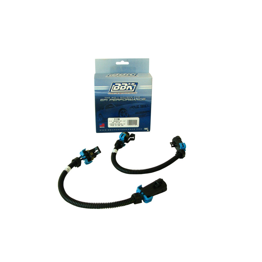 Bbk Performance O2 Sensor Wire Extension Kit Pr 12in GM Cam/Corv MPN BBK1115 For Chevy, GM Camaro, Corvette, LS-Series 2008-14