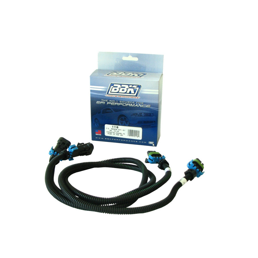 Bbk Performance O2 Sensor Wire Extension Kit Pr 36in GM Cam/Corv MPN BBK1116 For Chevy, GM Camaro, Corvette, LS-Series 2008-14