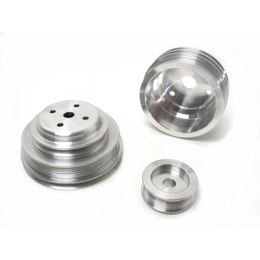 Bbk Performance Under Drive Pulley Set SBC 5.0L/5.7L 85-87 MPN BBK1598 For Chevy 1985-87