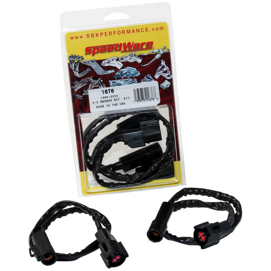 Bbk Performance O2 Sensor Wire Extension Kit - 86-10 Mustang V8 MPN BBK1676 For Ford Mustang 1986-2010