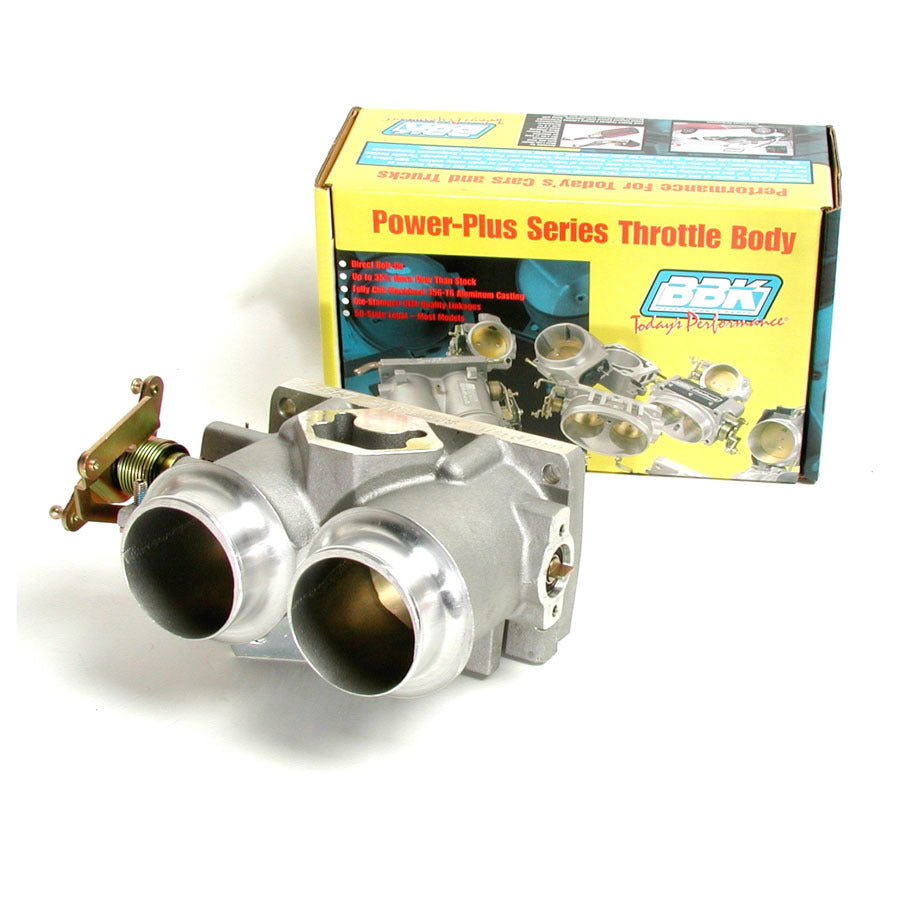 Bbk Performance Twin 56mm Throttle Body - 302/351 F-Series MPN BBK3501 For Ford Fullsize Truck 1987-96