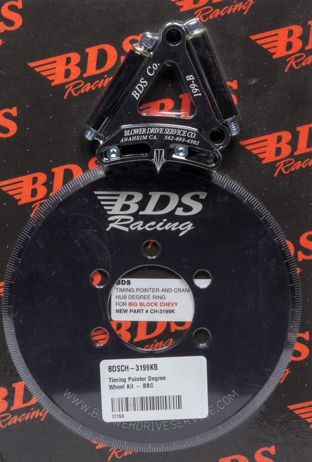 Blower Drive Service Timing Pointer Degree Wheel Kit - BBC MPN BDSCH-3199KB For Chevy
