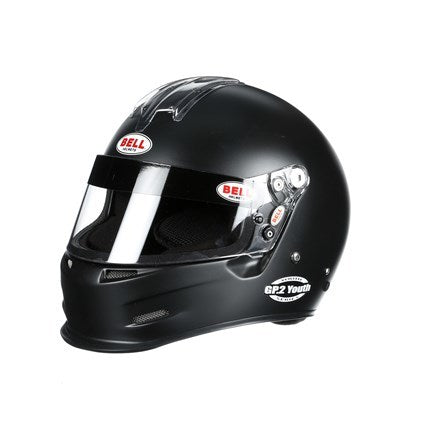Bell Helmets GP2 Youth Helmet Flat Black 3XS SFI24.1-15 MPN BEL1425012