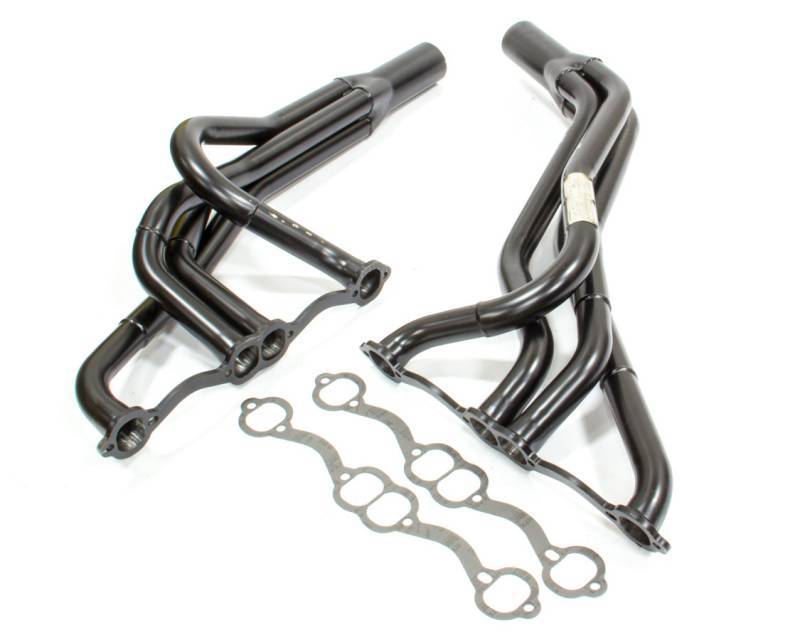 Beyea Custom Headers SBC DLM Header 1-5/8 - 1/3/2004 MPN BEYDLM-23S1A For Chevy Dirt Late Model