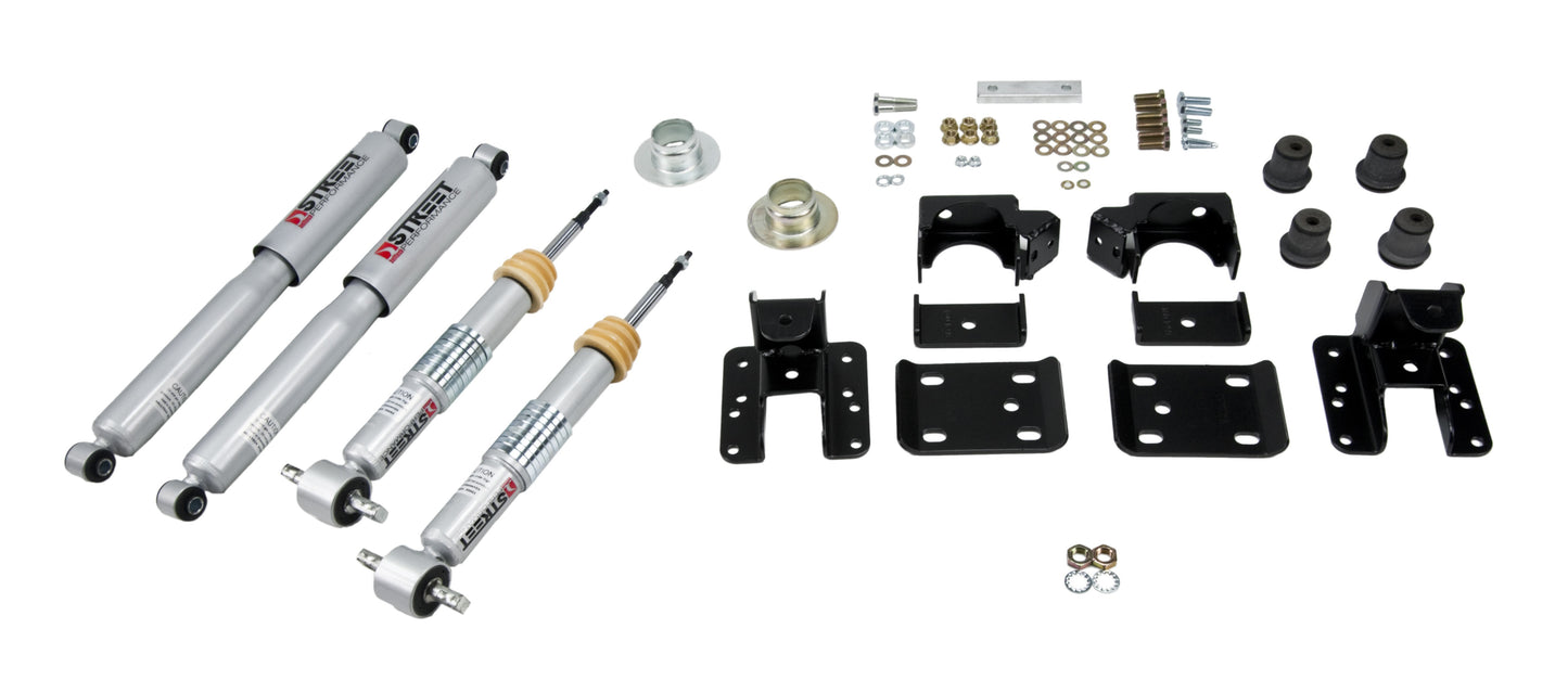 Bell Tech Lowering Kit 15- Ford F150 All Cabs Short Bed 1001SP