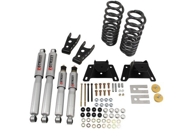 Bell Tech Lowering Kit 87-96 Ford F150 Std Cab 2in F/4in R BLL924SP
