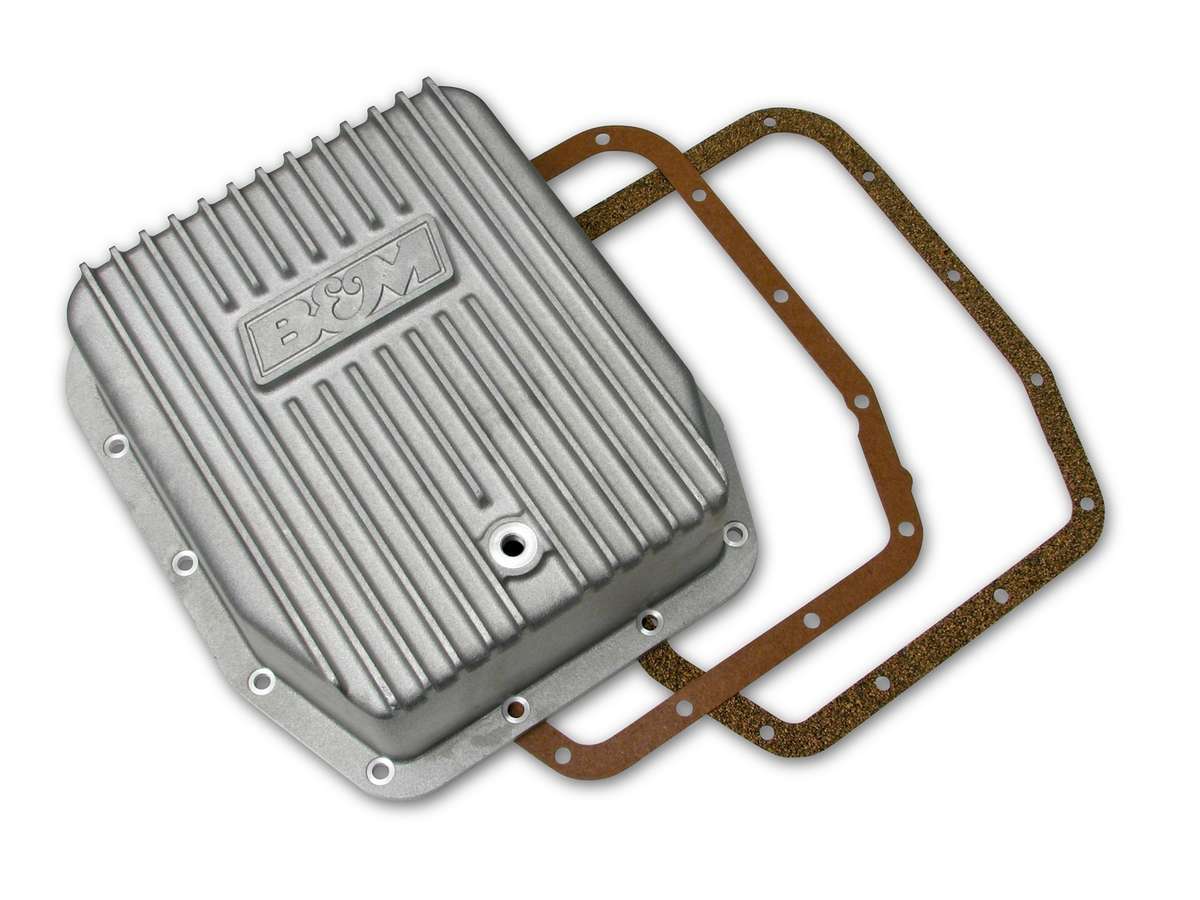 B And M Automotive Cast Alm Trans Pan Ford AODE/4R70W - Deep Style BMM40291