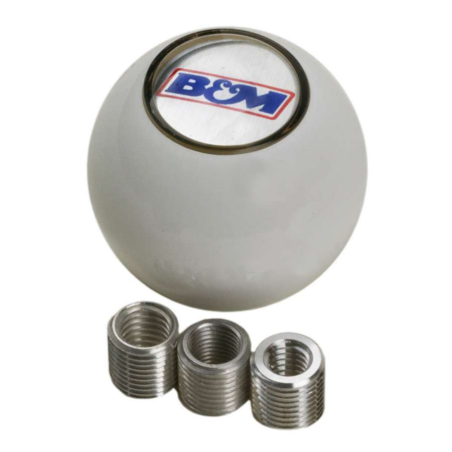 B And M Automotive 4-Speed Shifter Knob MPN BMM46110 For Universal use