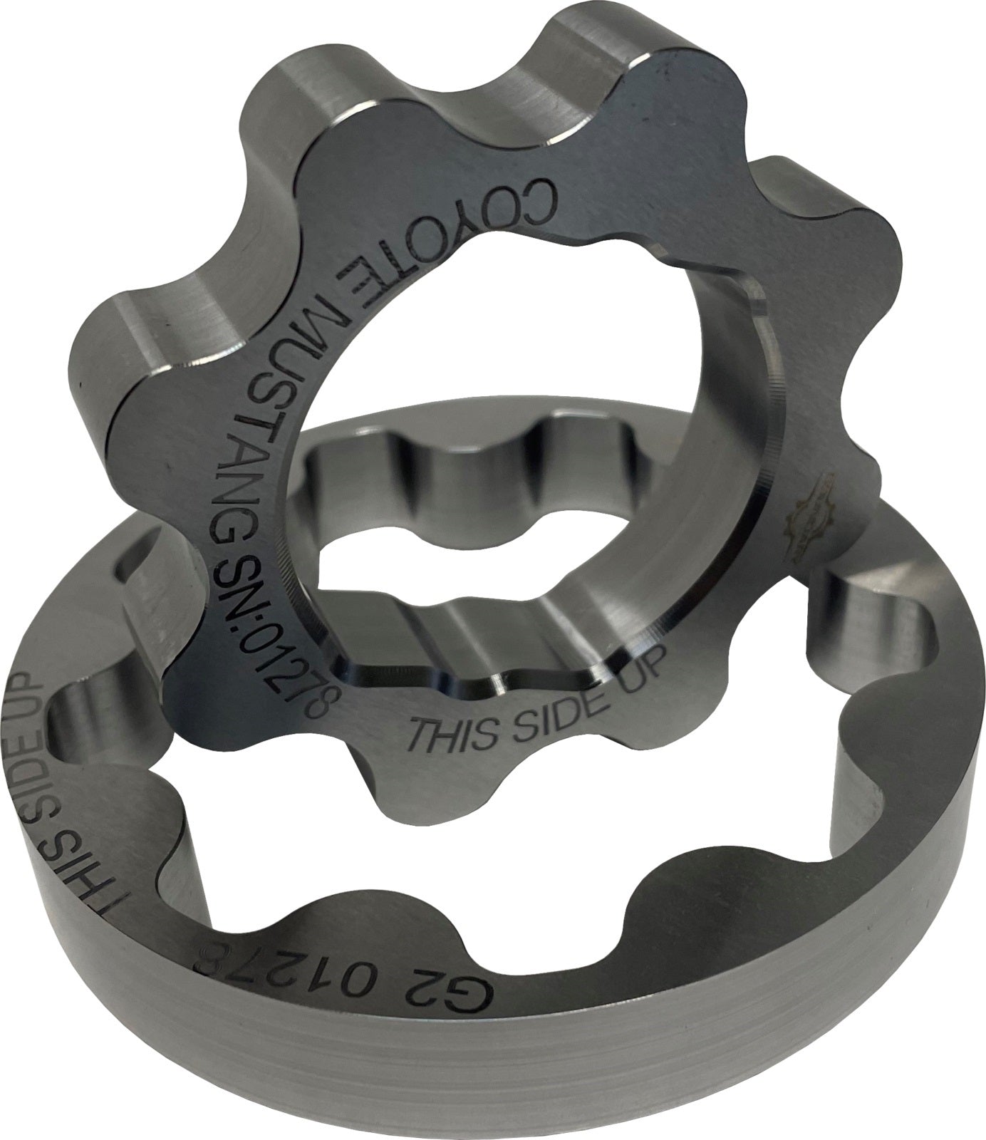 Boundary Racing Pump Billet Oil Pump Gear Set 5.0L Mustang 2011-Up MPN BOPCM-OPG-MUSTANG For Ford Coyote, Fullsize, Mustang, Truck, Fullsize Truck 2011-23