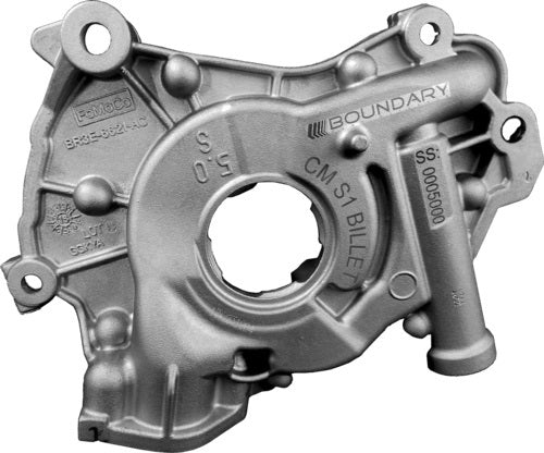 Boundary Racing Pump Oil Pump w/Billet Gear 5.0L Mustang 2011-Up MPN BOPCM-S1 For Ford Coyote, Mustang 2011-17