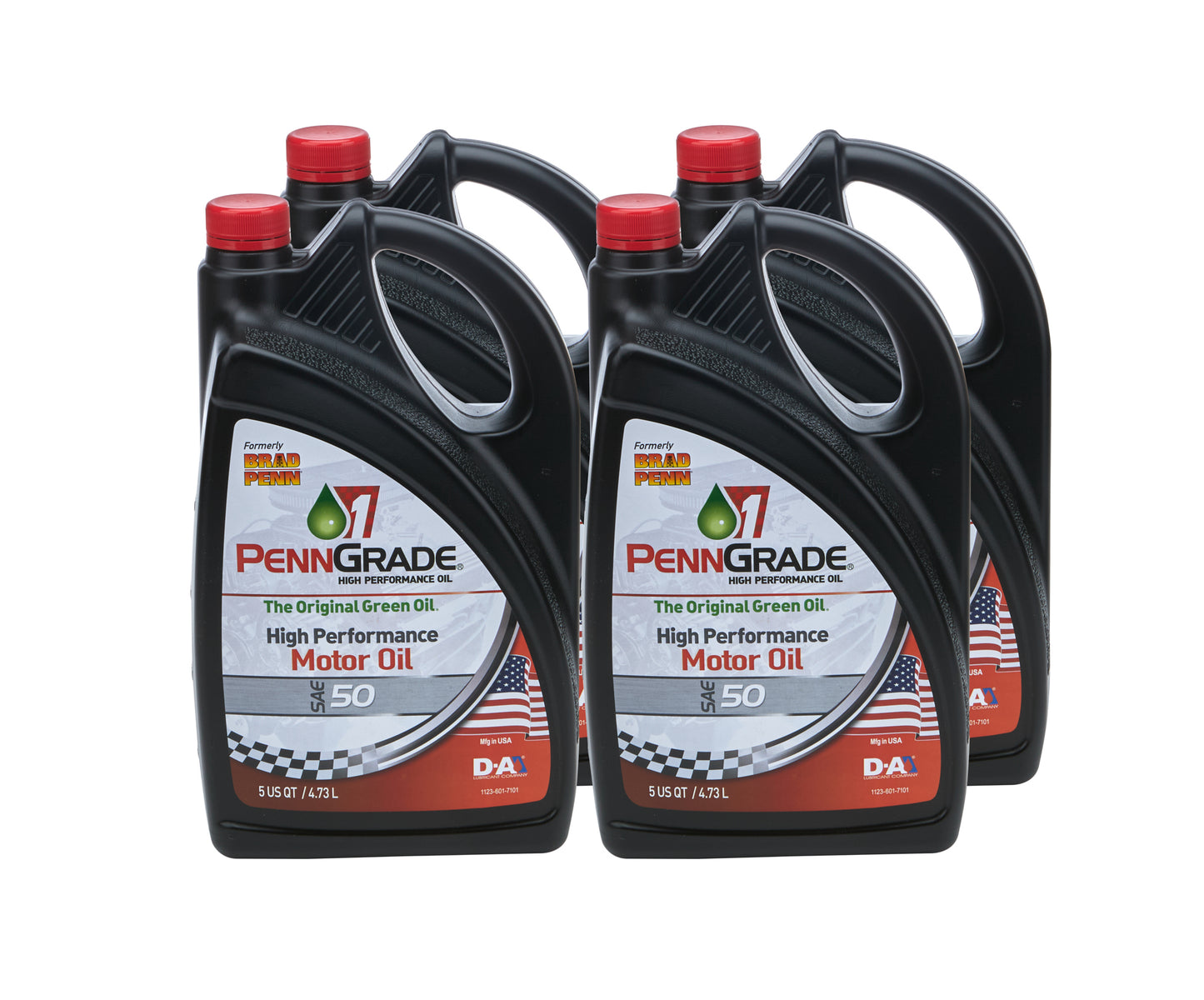 PENNGRADE MOTOR OIL 50w Racing Oil Case 4 x 5 Quart Bottles BPO71150-4